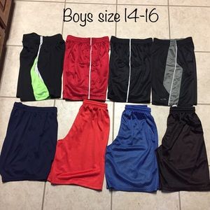 8 Athletic shorts size 14-16